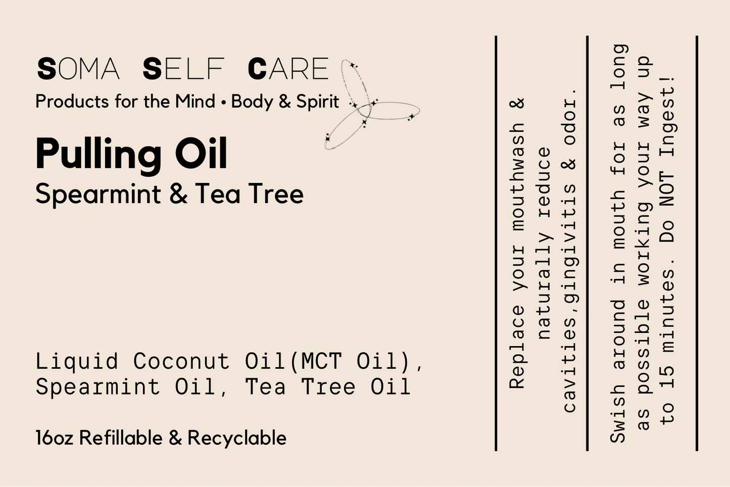 Coconut Pulling Oil - 16oz