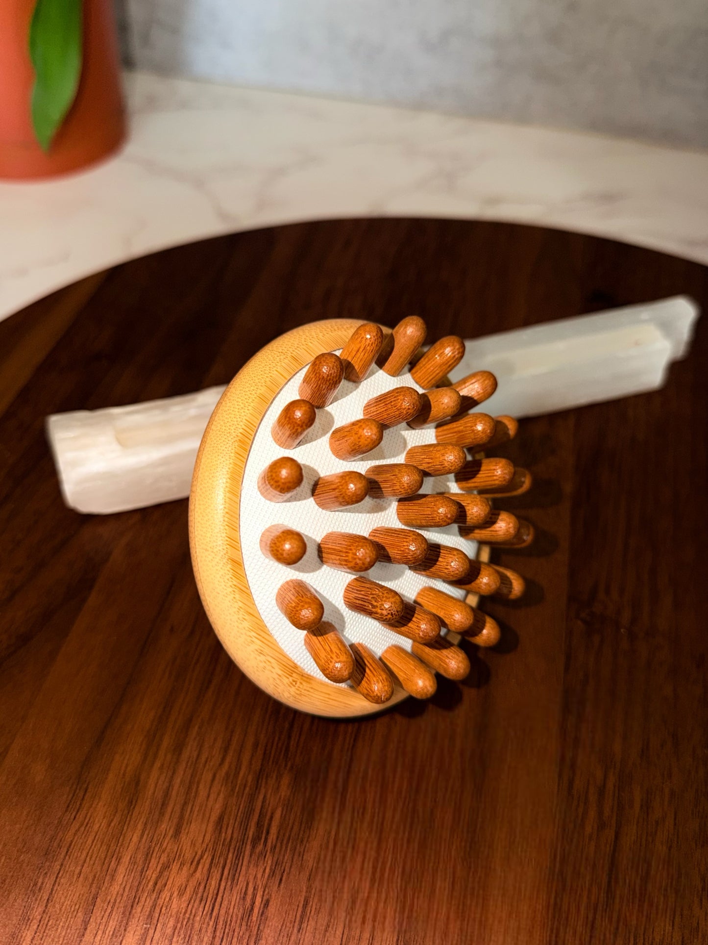 Natural Wooden Scalp & Head Massager