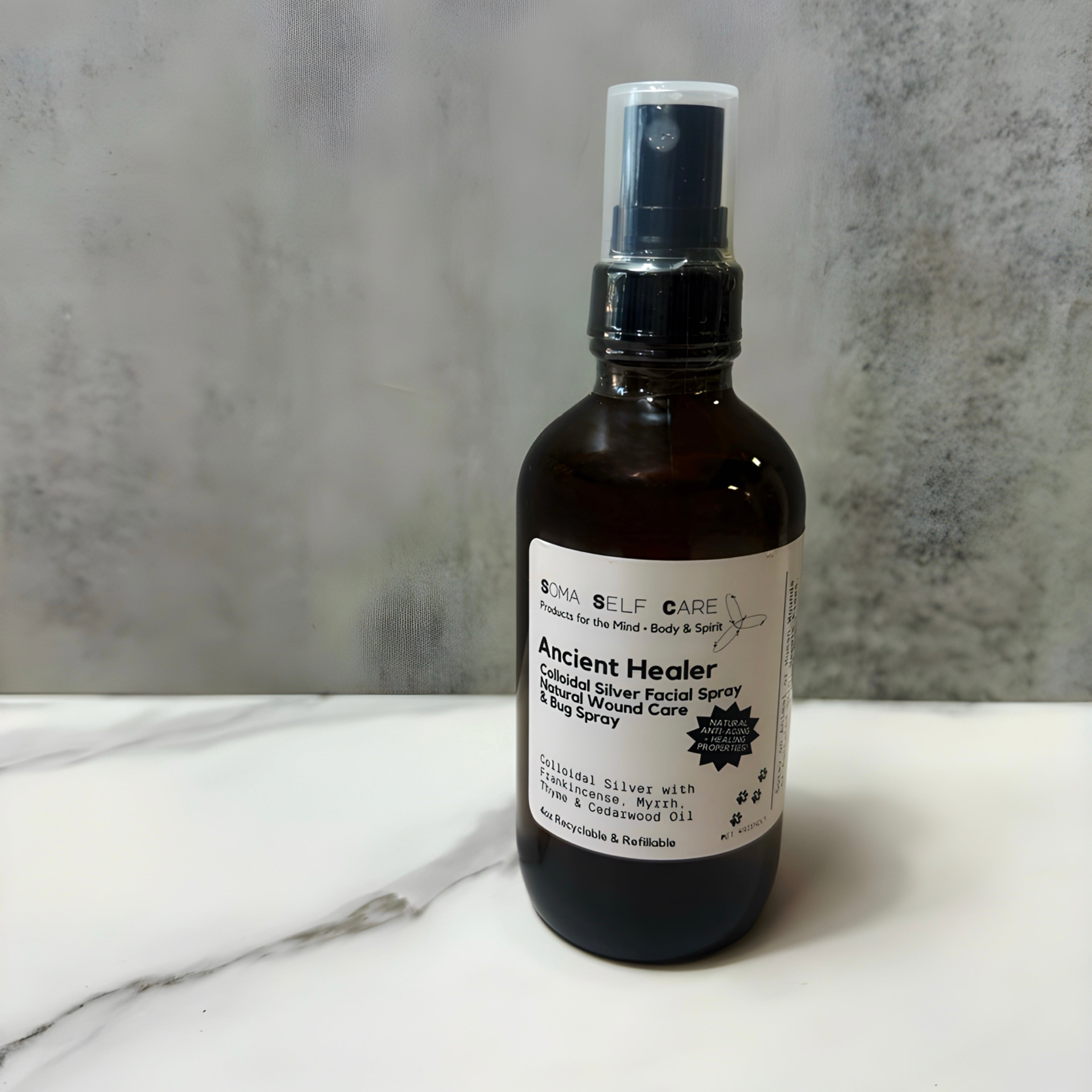 Ancient Healer & Bug Repellent Spray - 4oz – Soma Self Care